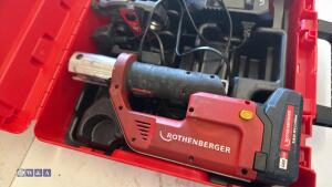 ROTHENBERGER COMPACT TT press tool c/w case & accessories - 2