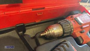 HILTI SF6H-22 drill c/w battery & case - 2