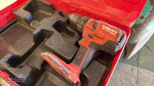 HILTI SF6H-22 drill c/w battery & case - 4