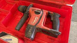 HILTI TE6-A36 drill c/w case - 4