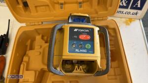 TOPCON RL-H4C laser level c/w case