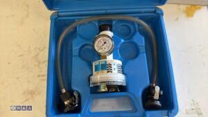 Vehicle coolant tester c/w case