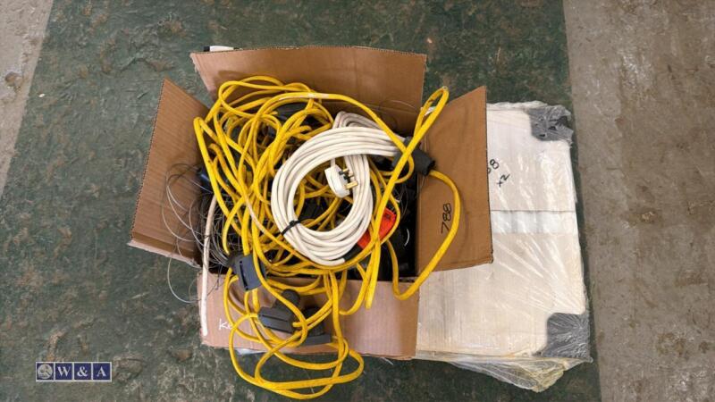 Radiator & 110v light cable