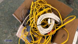 Radiator & 110v light cable - 2