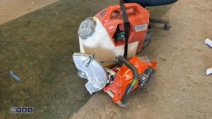 HUSQVARNA K540i battery stone saw & WT15i dust suppression bottle