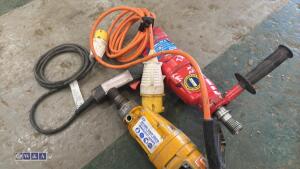 2 x MARCRIST 110v core drills - 3