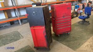 2 x tool cabinets c/w contents - 2