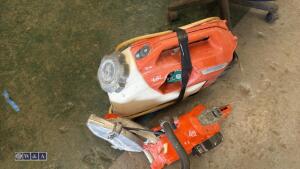 HUSQVARNA K540i battery stone saw & WT15i dust suppression bottle - 5
