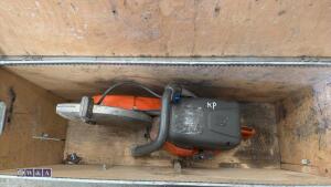 HUSQVARNA K770 petrol stone saw c/w carry case - 5