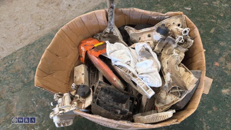 Box of STIHL spares