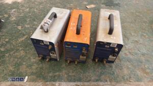 3 x NEWARC welders - 3