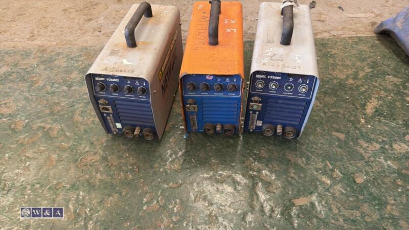 3 x NEWARC welders