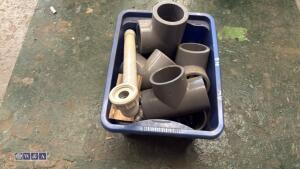 Box of pipe fittings - 2