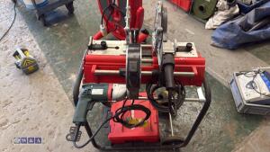 ROTHENBERGER 110v plastic fusion welder c/w tooling - 6