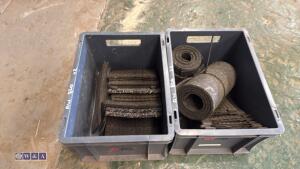 2 x boxes of rubber padding