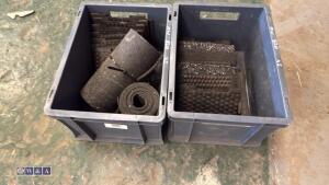 2 x boxes of rubber padding - 3