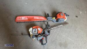 2 x HUSQVARNA hedge cutters