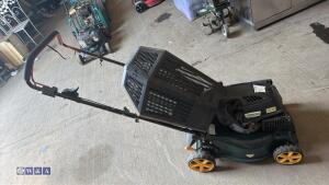 BMC petrol rotary mower c/w collection box - 3