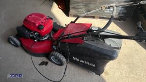 MOUNTFIELD petrol rotary mower c/w collection box - 5