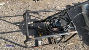PTO water pump, pressure washer, hose & lance - 2