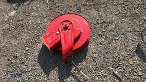 Reteactable air line reel