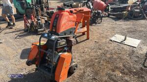 BELLE DUO petrol road saw c/w dust suppression bottle - 2