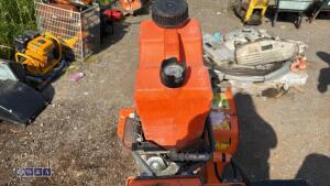 BELLE DUO petrol road saw c/w dust suppression bottle - 4
