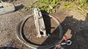 TIRFOR winch & wire cable - 3