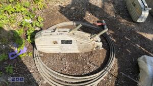 TIRFOR winch & wire cable - 4