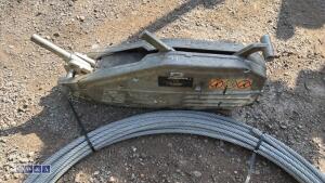 TIRFOR winch & wire cable - 2