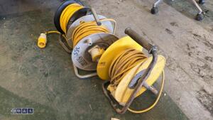 2 x 110v extension reels - 2