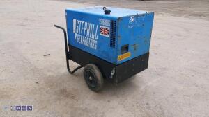 STEPHILL SSD6000 6kva diesel dual volt generator - 23
