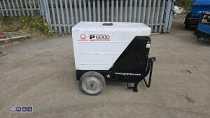 PRAMAC P6000 6kva diesel dual volt generator - 2
