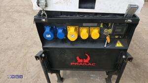 PRAMAC P6000 6kva diesel dual volt generator - 11