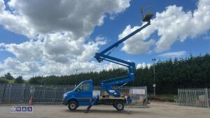 2016 MERCEDES SPRINTER 2.1L, 6 speed manual with GSR 20m boom lift (KY16 VHJ) (MoT 26th January 2027) V5 & MoT in office) - 11