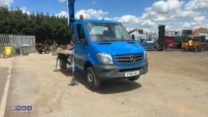 2016 MERCEDES SPRINTER 2.1L, 6 speed manual with GSR 20m boom lift (KY16 VHJ) (MoT 26th January 2027) V5 & MoT in office) - 14