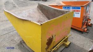Forklift tipping skip - 3