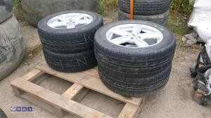 Set of 4 x TEAM DYNAMICS alloy wheels (235/55/17) - 3