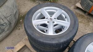 Set of 4 x TEAM DYNAMICS alloy wheels (235/55/17) - 4