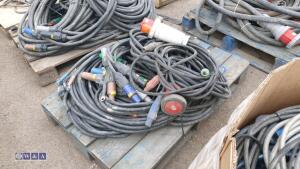 Quantity of electrical extension cables - 2