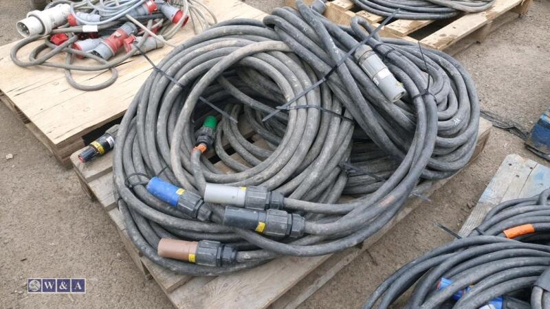 Quantity of electrical extension cables