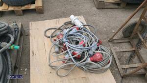 Quantity of electrical extension cables