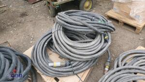 Quantity of electrical extension cables - 2