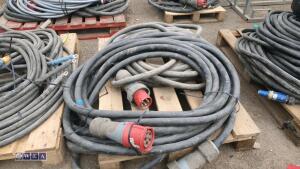 Quantity of electrical extension cables