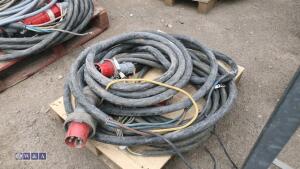 Quantity of electrical extension cables