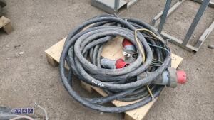 Quantity of electrical extension cables - 2