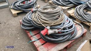 Quantity of electrical extension cables - 2