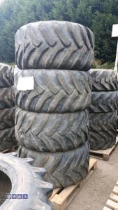 4 x STARCO tyres (500 60 22.5) - 2