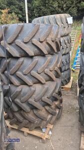 4 x SITEMASTER tyres (15.8 80 24)