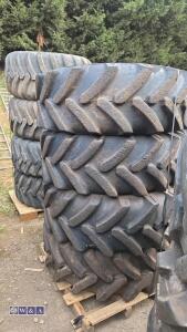 4 x SITEMASTER tyres (15.8 80 24) - 2